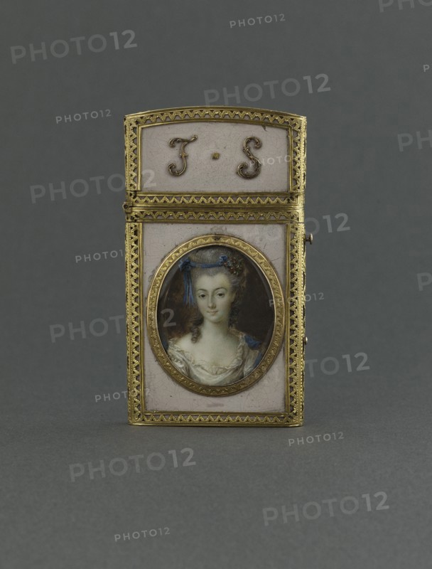 Etui à tablettes, between 1776 and 1777.