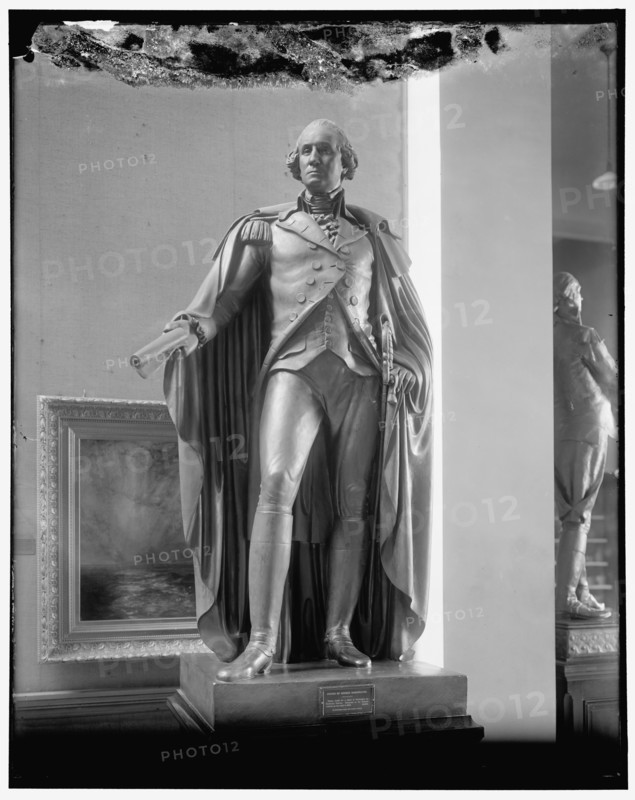 Statue of George Washington, between 1910 and 1920.