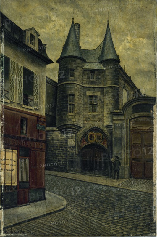 Gate of l'Hotel de Clisson, rue des Archives, 1898.