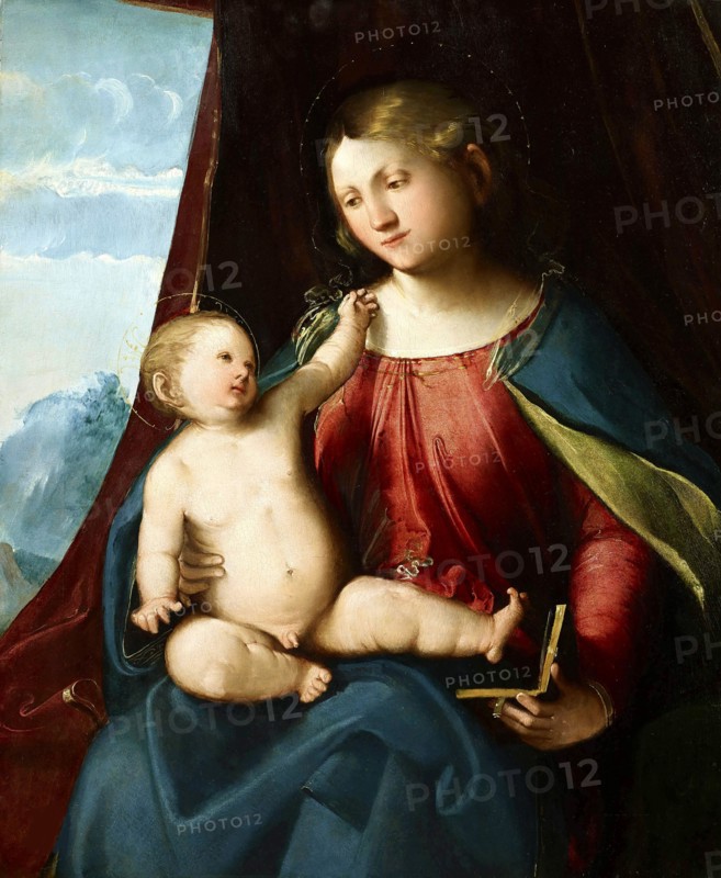 Virgin and Child, c. 1520. Creator: Melone, Altobello (c. 1490-before 1543).