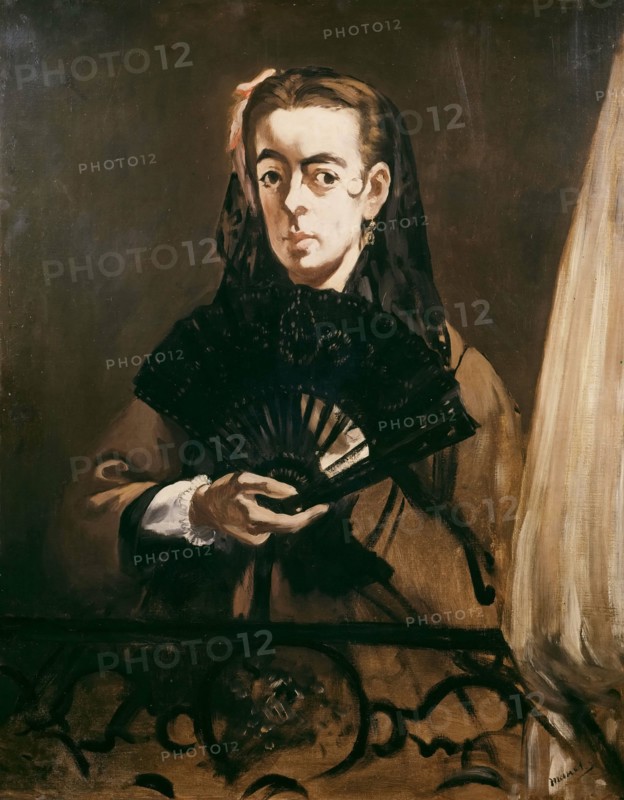 Angelina (Une dame à sa fenêtre), 1865. Creator: Manet, Édouard (1832-1883).
