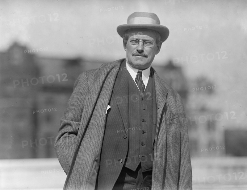 Clapp Hearings - William Flinn of Pittsburgh, 1912. Creator: Harris & Ewing.