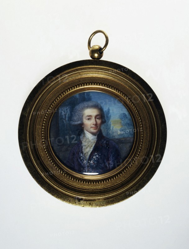 Portrait of Claris de Florian, 1791.