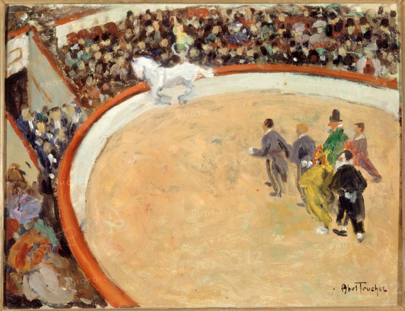 Le cirque Médrano, boulevard Rochechouard, 1907.
