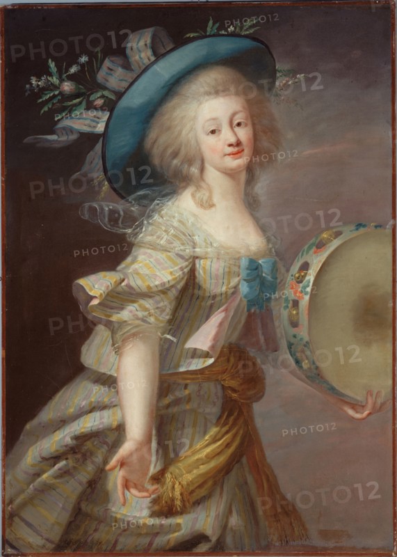 Portrait d'une danseuse, c1780 - 1789.