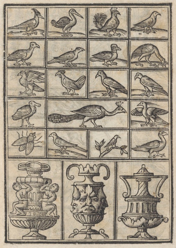 Trionfo Di Virtu. Libro Novo..., page 3 (recto), 1563.