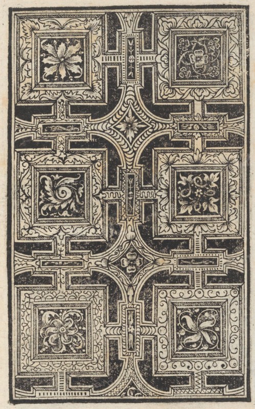 Trionfo Di Virtu. Libro Novo..., page 5 (recto), 1563.