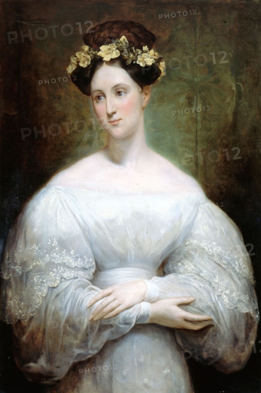 Portrait thought to be Princess Marie of Orléans, 1831.