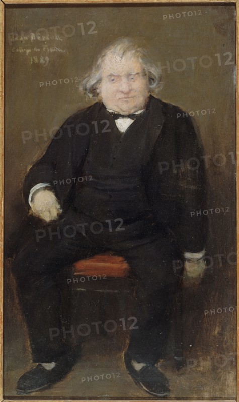 Portrait of Ernest Renan (1823-1892), philosopher, 1889.