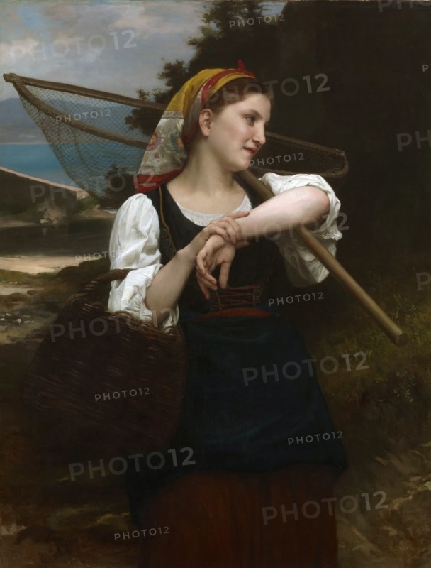 Daughter of Fisherman, 1872. Creator: Bouguereau, William-Adolphe (1825-1905).