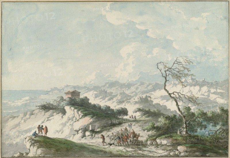Second View of the Agrigento Countryside, 1778.