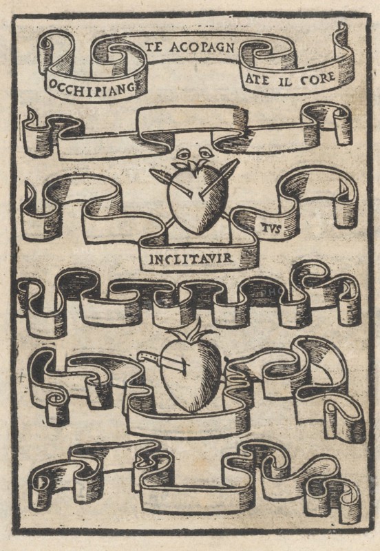 Trionfo Di Virtu. Libro Novo..., page 16 (recto), 1563.