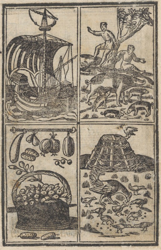 Trionfo Di Virtu. Libro Novo..., page 18 (recto), 1563.