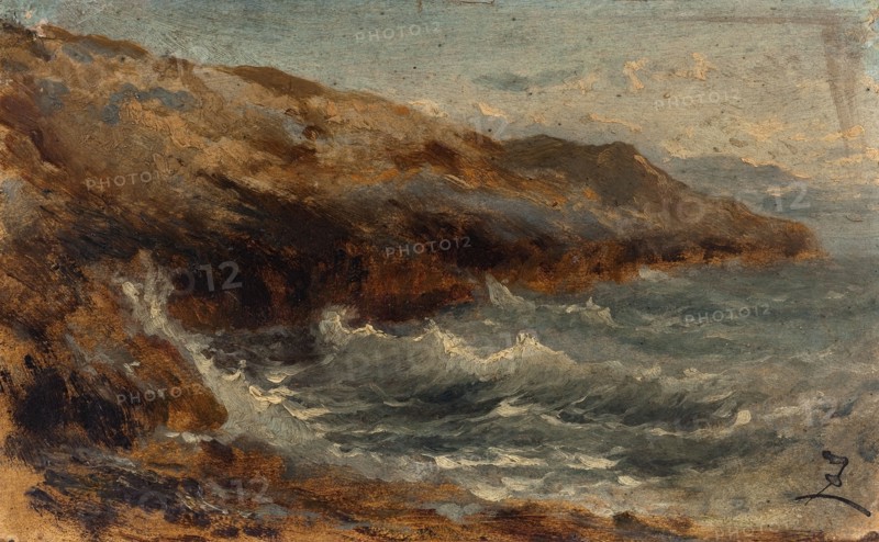 La vague, between 1850 and 1860.