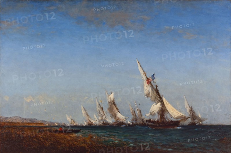 Rentrée de pêcheurs à Martigues.