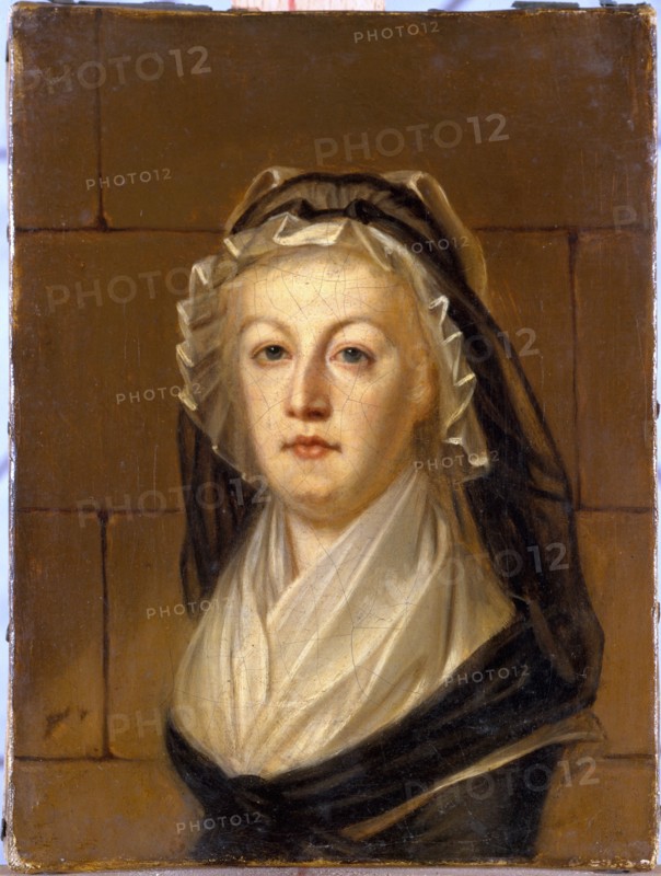 Portrait of Marie-Antoinette at the temple, c1815.