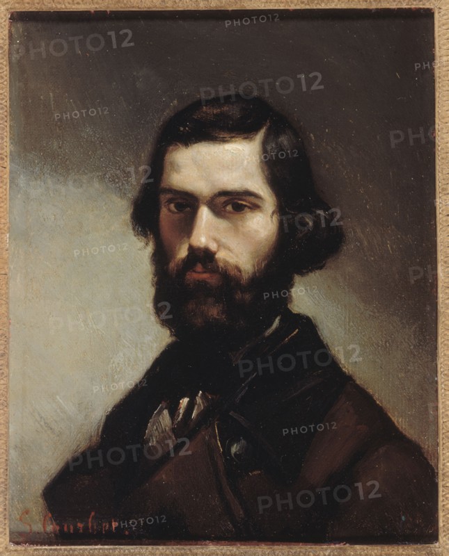 Portrait de Jules Vallès (1832-1885), écrivain, c1861.