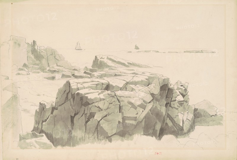 Shag Rocks, Nahant, Massachusetts, 1860-1865.