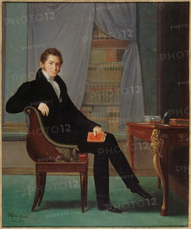 François Ancelot (1794-1854), auteur dramatique, 1819.