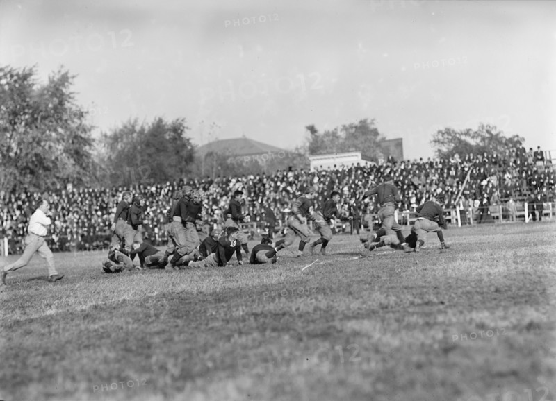 Football - Georgetown-Carlisle Game; Glenn Warner, 1912.