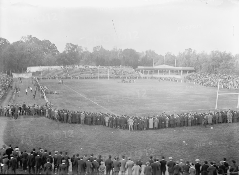 Football - Georgetown-Carlisle Game; Glenn Warner, 1912.