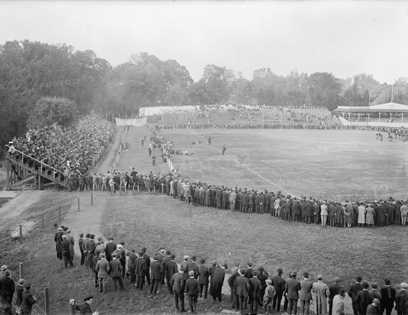 Football - Georgetown-Carlisle Game; Glenn Warner, 1912.