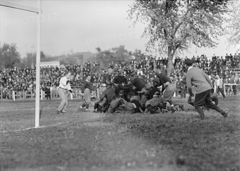 Football - Georgetown-Carlisle Game; Glenn Warner, 1912.