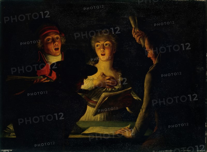 Chanteurs patriotes, dit aussi la "Marseillaise", 1794.