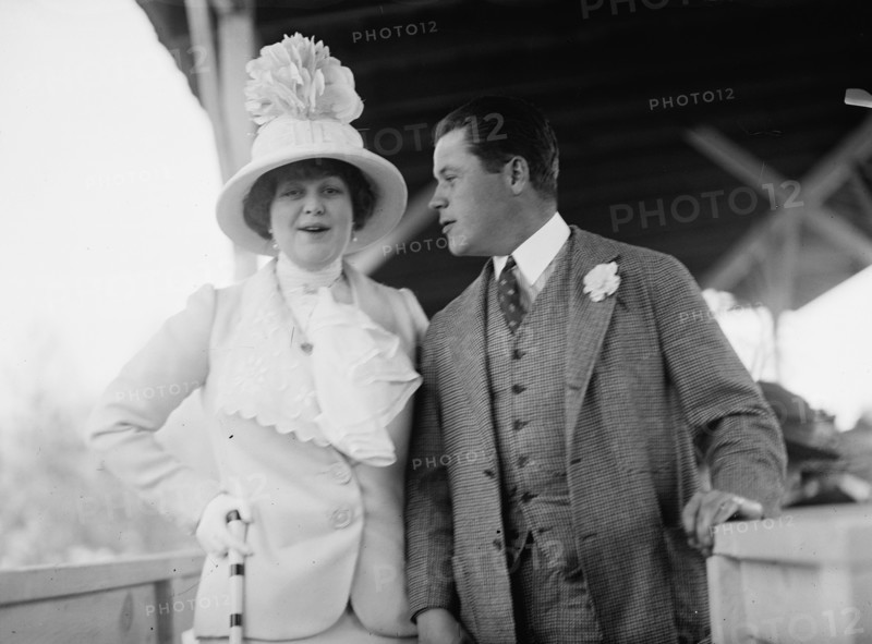 Horse Shows - Mrs. Walter Brooks And Britton Brown, 1912.