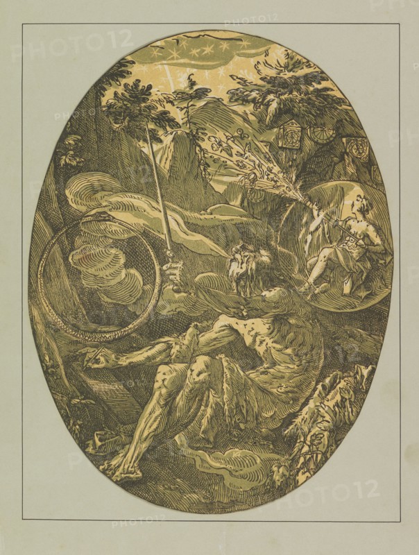 The Magician (Cave of Eternity), ca 1594. Private Collection.
