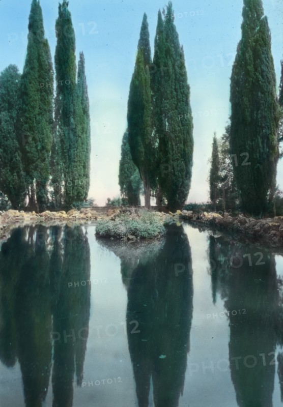 Villa Falconieri, Frascati, Lazio, Italy, 1925.