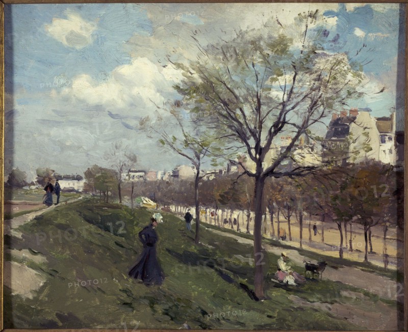 Fortifications, boulevard Gouvion-Saint-Cyr, c1902.