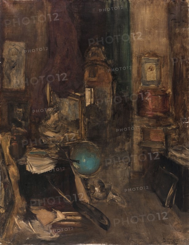 Coin d'atelier, boulevard de Clichy, between 1872 and 1887.