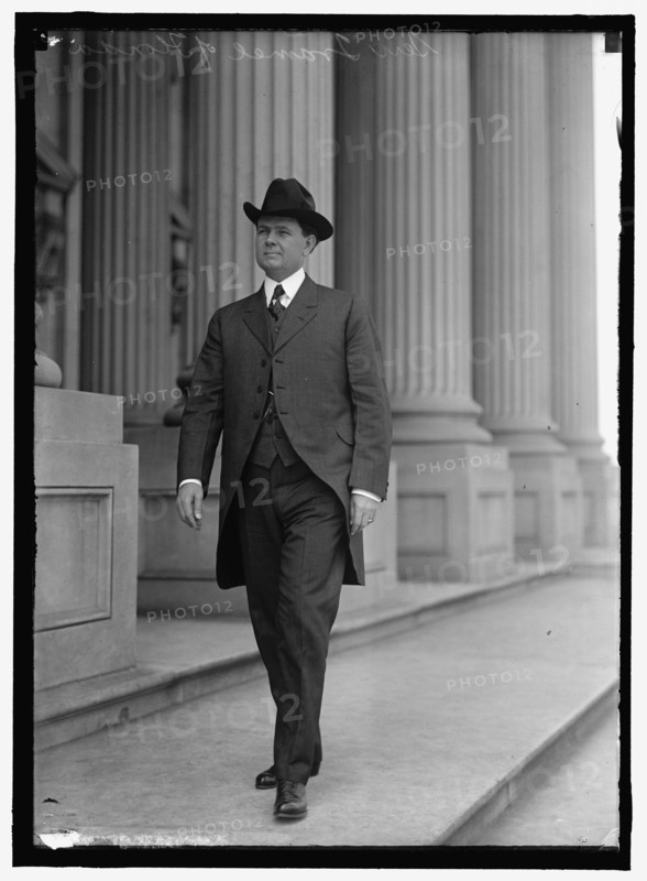 Park Trammell, Senator from Florida, between 1912 and 1917. Creator: Harris & Ewing.