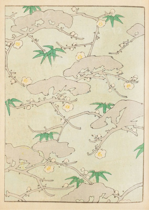 Illustration from "Shin bijutsukai", 1901-1902. Creators: Sekka, Kamisaka (1866-1942), Korin, Furuya (1875-1910)