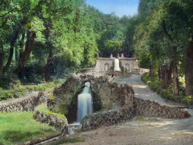 Villa Aldobrandini, Frascati, Lazio, Italy, 1925. Creator: Frances Benjamin Johnston.