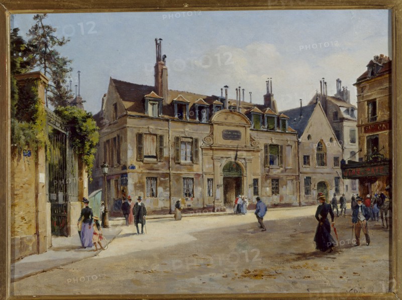 The old hospital of La Pitie, rue Lacepede, 1904.