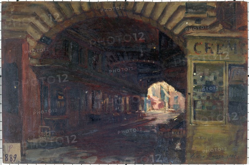 Entrance to Saint-Honore cloisters, rue des Bons-Enfants, 1906.