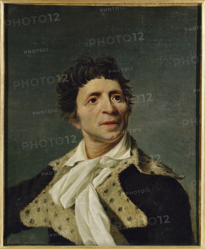 Portrait de Jean-Paul Marat (1743-1793), homme politique, c1793.