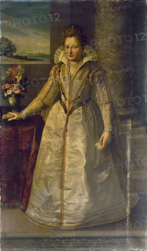 Portrait of a woman, presumed to be from the Salviati family, c1550.