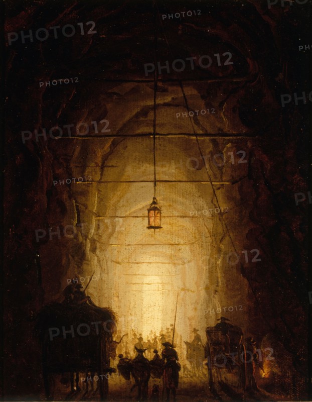 Posillipo Cave, between 1760 and 1761.