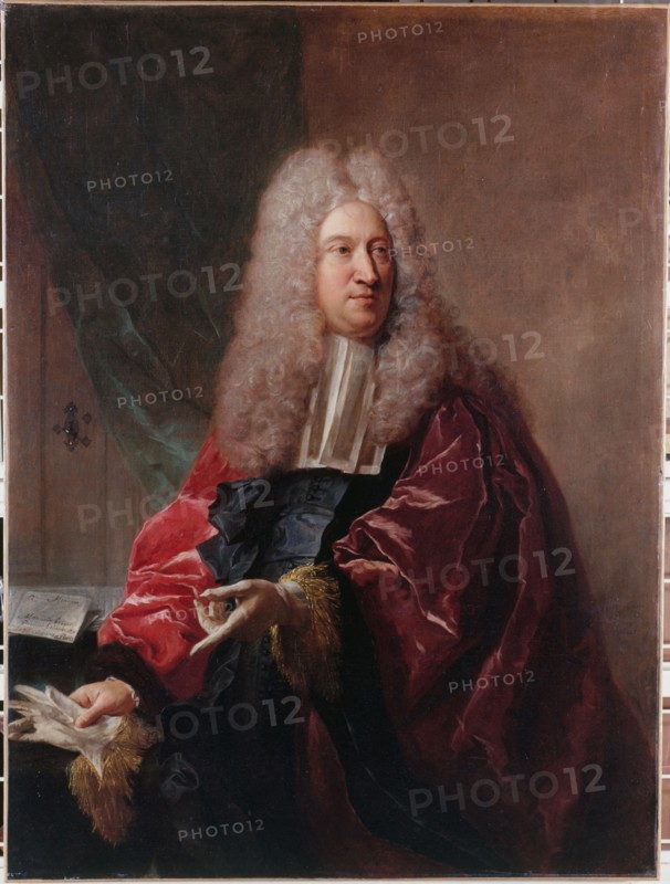 Portrait de Jean Hébert, échevin de la ville de Paris, 1726.