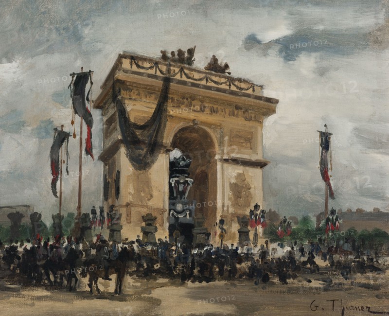Funeral of Victor Hugo, May 31 and June 1, 1885, 1885.