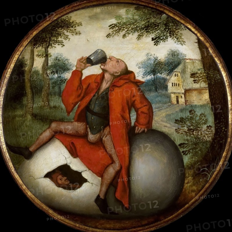 A Flemish Proverb , End of 16th cen. Creator: Brueghel, Pieter, the Younger (1564-1638).