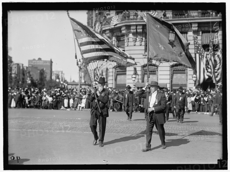 Parade On Pennsylvania Ave - Oregon Unit, between 1910 and 1921.
