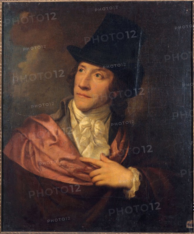 Portrait of a man from the revolutionary period, between 1755 and 1841.