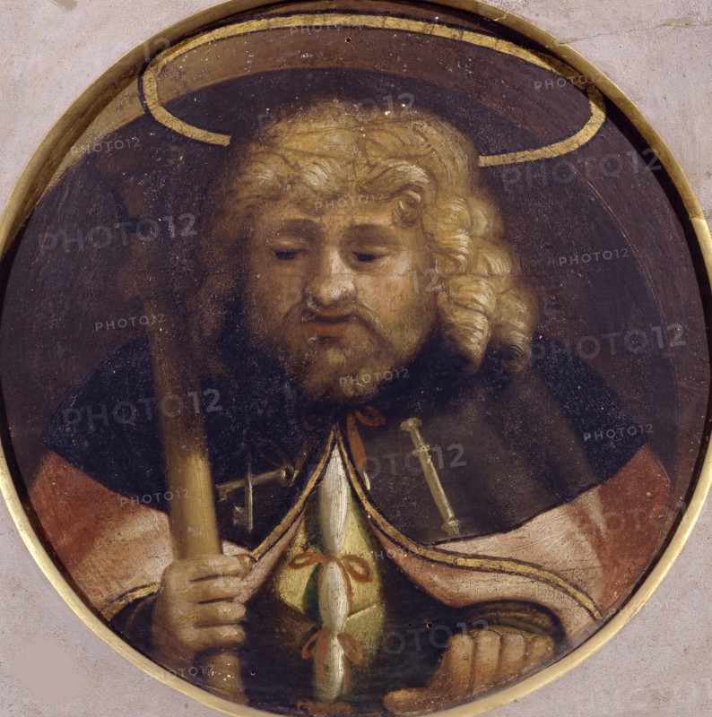 Saint Roch (Polittico di Berbenno), 1510-1515. Creator: Previtali, Andrea (ca 1480-1528).