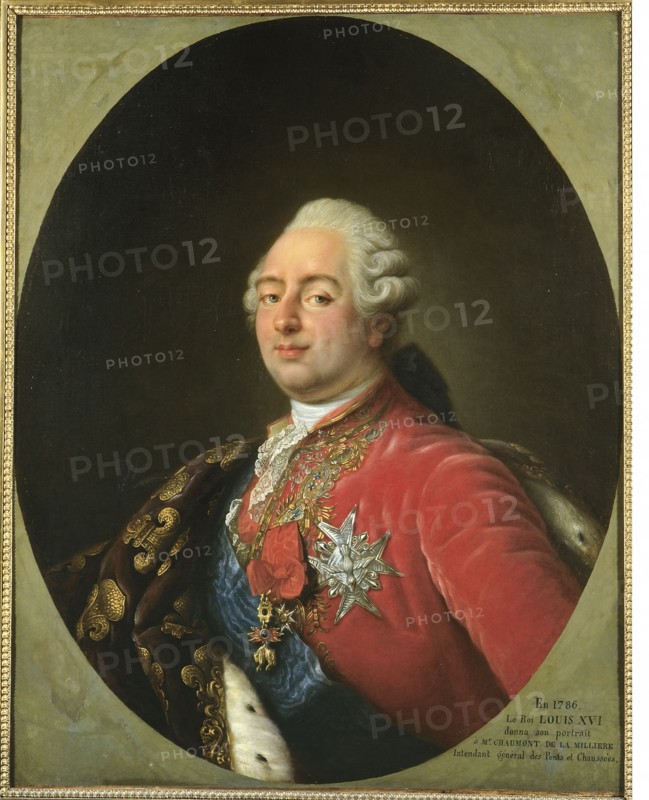 Portrait of Louis XVI (1754-1793), king of France, c1786.