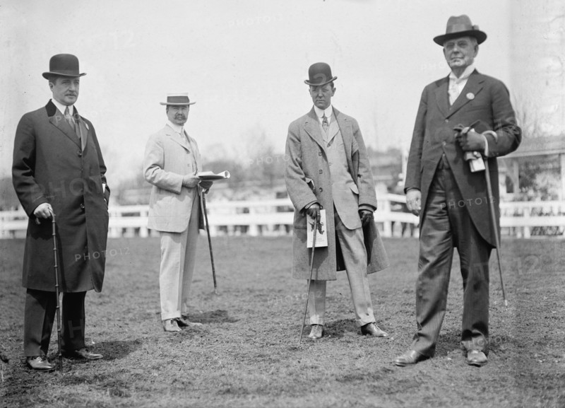 Horse Shows - 2 Unidentified; P.G. Gerry; Judge W.H. Moore, 1911.