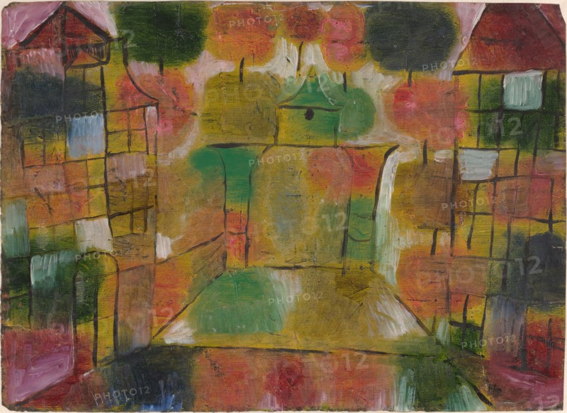 Baum und Architektur--Rhythmen (Tree and Architecture--Rhythms), 1920.